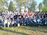 Юные патриоты района стали призерами регионального слета