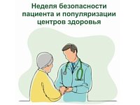 В России проходит Неделя безопасности пациента и популяризации центров здоровья