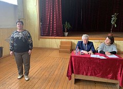 Собрания граждан прошли в У-Щербедино и М. Щербедино