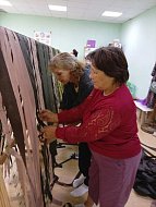 Получатели соцуслуг района поддерживают участников СВО