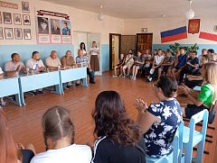 Состоялась встреча школьников с Героем России А.М. Белоглазовым