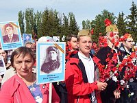 В районе торжественно встретили 78-ю годовщину Великой Победы