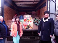 Бойцы получили подарки в праздничные дни