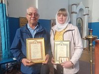 Вручены благодарственные письма за возрождение храма