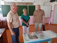 Состоялась встреча школьников с Героем России А.М. Белоглазовым