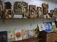 В редакции газеты была открыта выставка романовских мастеров
