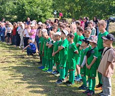 Спортивный праздник состоялся в «зеленой зоне» райцентра