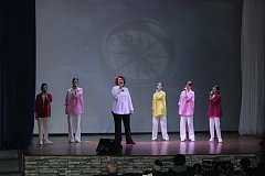 Коллектив «На волжских рубежах» выступил в Романовском РДК