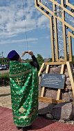 Установлен и освящен крест в память о погибших бойцах спецоперации