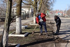 К весенней уборке приступили в Романовке