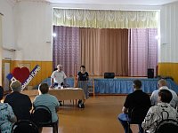 В селе Большой Карай прошла встреча с жителями