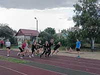 На стадионе «Мечта» прошли спортивные занятия в рамках проекта «Дворовый тренер»