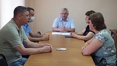 Глава района провел прием членов семей участников СВО