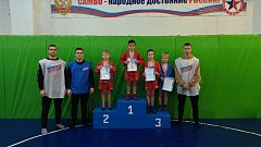 Состоялся турнир по самбо