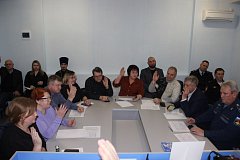 Состоялось заседание Общественного совета при межмуниципальном отделе полиции