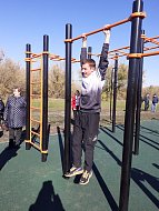 В Мордовском Карае открыли новую спортивную площадку