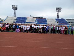 «Серебряные» волонтеры района приняли участие в фестивале ГТО