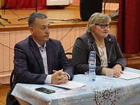 Собрания граждан прошли в поселках Красноармейский и Таволжанский