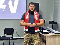 Участника спецоперации наградили за храбрость