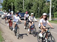В Романовке стартовал традиционный велопробег «Велотур в историю»