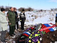 В Романовском районе простились с военнослужащим, участником СВО