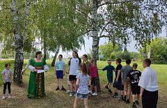 Мордовокарайская сельская библиотека провела для ребят праздник