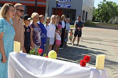 В Романовке почтили память детей - жертв войны на Донбассе