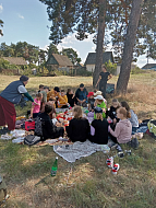 Воспитанники ДПиШ прогулялись по осеннему лесу