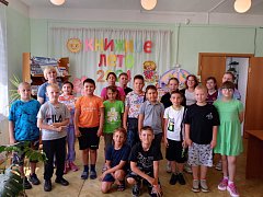 В детской библиотеке прошло мероприятие для детей летнего оздоровительного лагеря