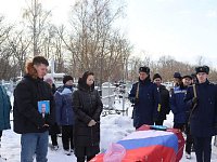 Жители с. Инясево простились с односельчанином