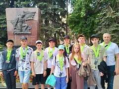 Победители районного конкурса побывали в городе-герое Волгограде