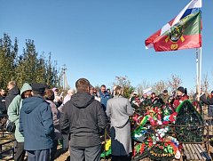 Романовцы простились с погибшим бойцом СВО
