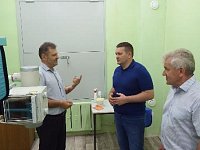 Депутат Госдумы А.В. Воробьев посетил Романовскую больницу