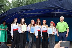 Лучших представителей романовской молодежи чествовали на центральной площади поселка