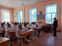 Прошла беседа со студентами о вреде наркотиков