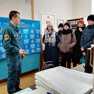 Воспитанники Дома пионеров и школьников побывали на экскурсии в пожарной части