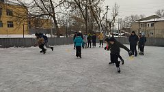 Веселые старты на льду