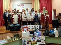 Жители поселка Красноармейский собирают помощь для бойцов