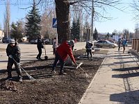 К весенней уборке приступили в Романовке