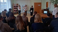 В детской библиотеке прошел литературный вечер 