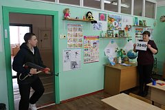 Состоялся школьный этап военно-патриотической игры «Зарница»