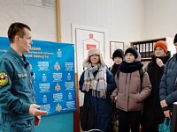 Воспитанники Дома пионеров и школьников побывали на экскурсии в пожарной части