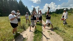 В Романовском районе прошел традиционный молодежный велопробег