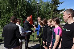 Состоялась эстафета в память о подвиге народа