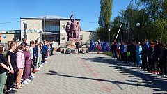 Школьная эстафета – в память о подвигах дедов.