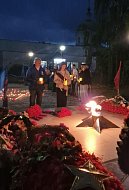 Акция «Свеча памяти» прошла в Романовском районе