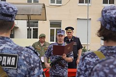 В Управлении Росгвардии по Саратовской области состоялась церемония приведения к присяге молодых сотрудников