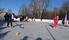 На Романовском катке состоялся праздник «Ледовые забавы»