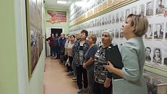 Волонтеры посетили музей в Доме пионеров и школьников