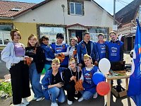 Акция «Георгиевская ленточка» состоялась в Романовке